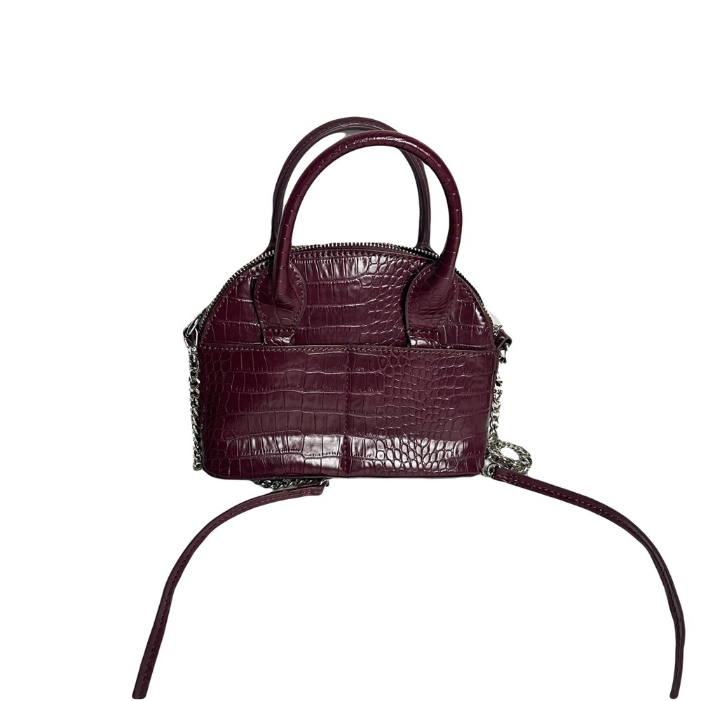Zara Mini Bag in Deep Burgundy